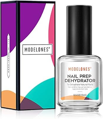 Modelones Professional Natural Nail Prep Dehydrate,Nails Superior Bonding Primer for Acrylic Powd... | Amazon (US)