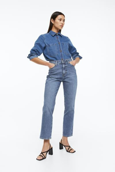 Mom Ultra High Ankle Jeans | H&M (UK, MY, IN, SG, PH, TW, HK)