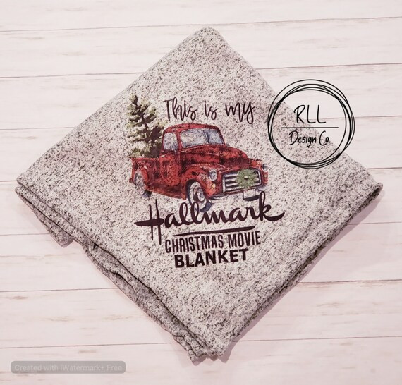 Christmas Movie Fleece Blanket This Is My Christmas Movie | Etsy | Etsy (US)