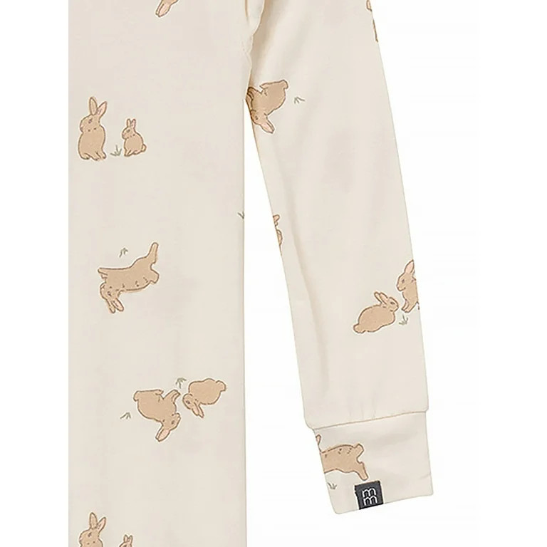 Modern Moments by Gerber Toddler Neutral Super Soft Easter One-Piece Pajama, Sizes 12 Months-5T | Walmart (US)