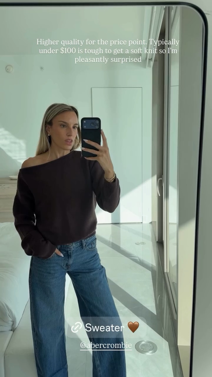 @abercrombie Higher quality for the price point. Typically under $100 is tough to get a soft knit so I’m pleasantly surprised  

#LTKSaleAlert #LTKootd #LTKSpringSale