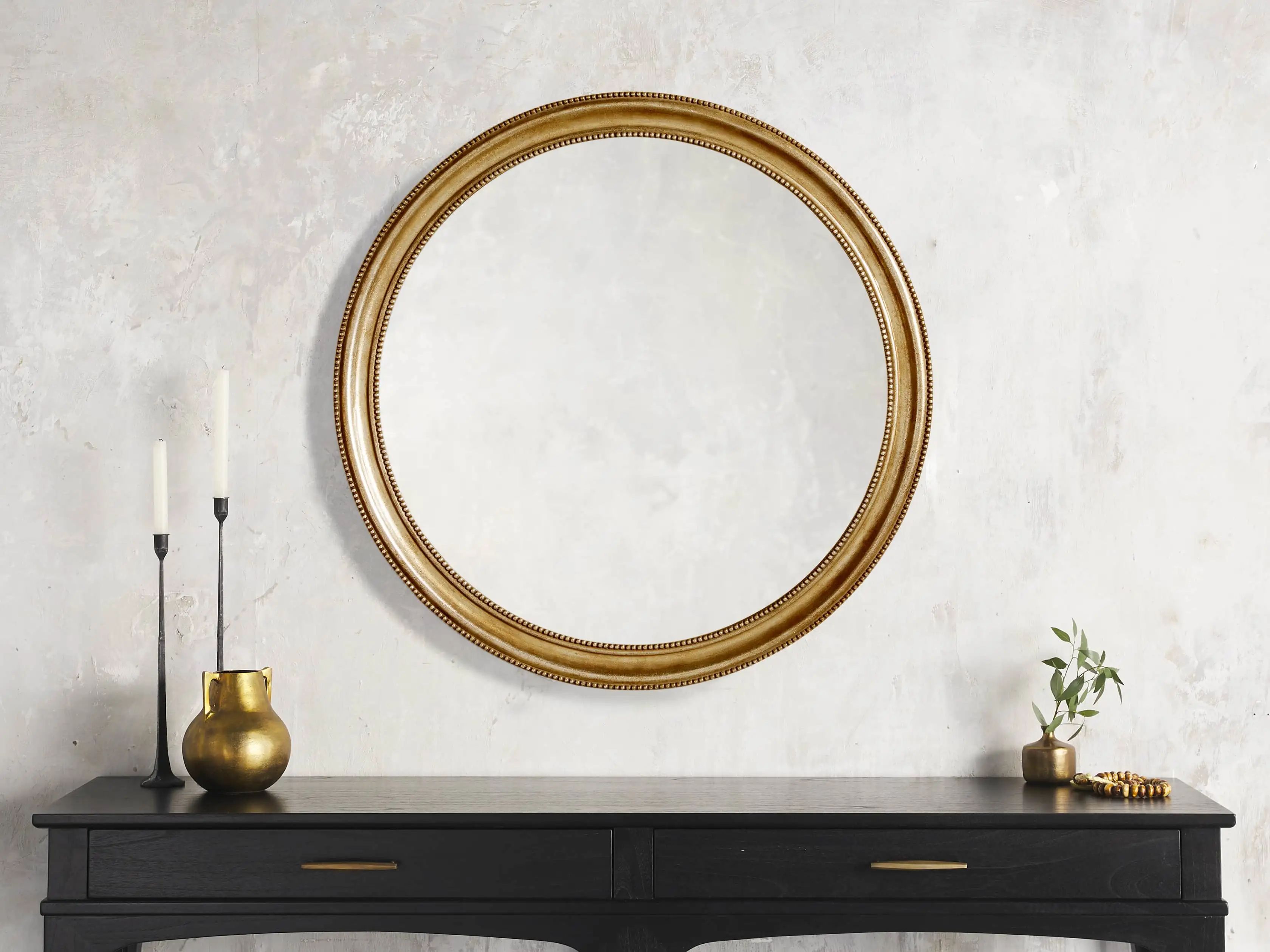 Pierre Round Mirror | Arhaus