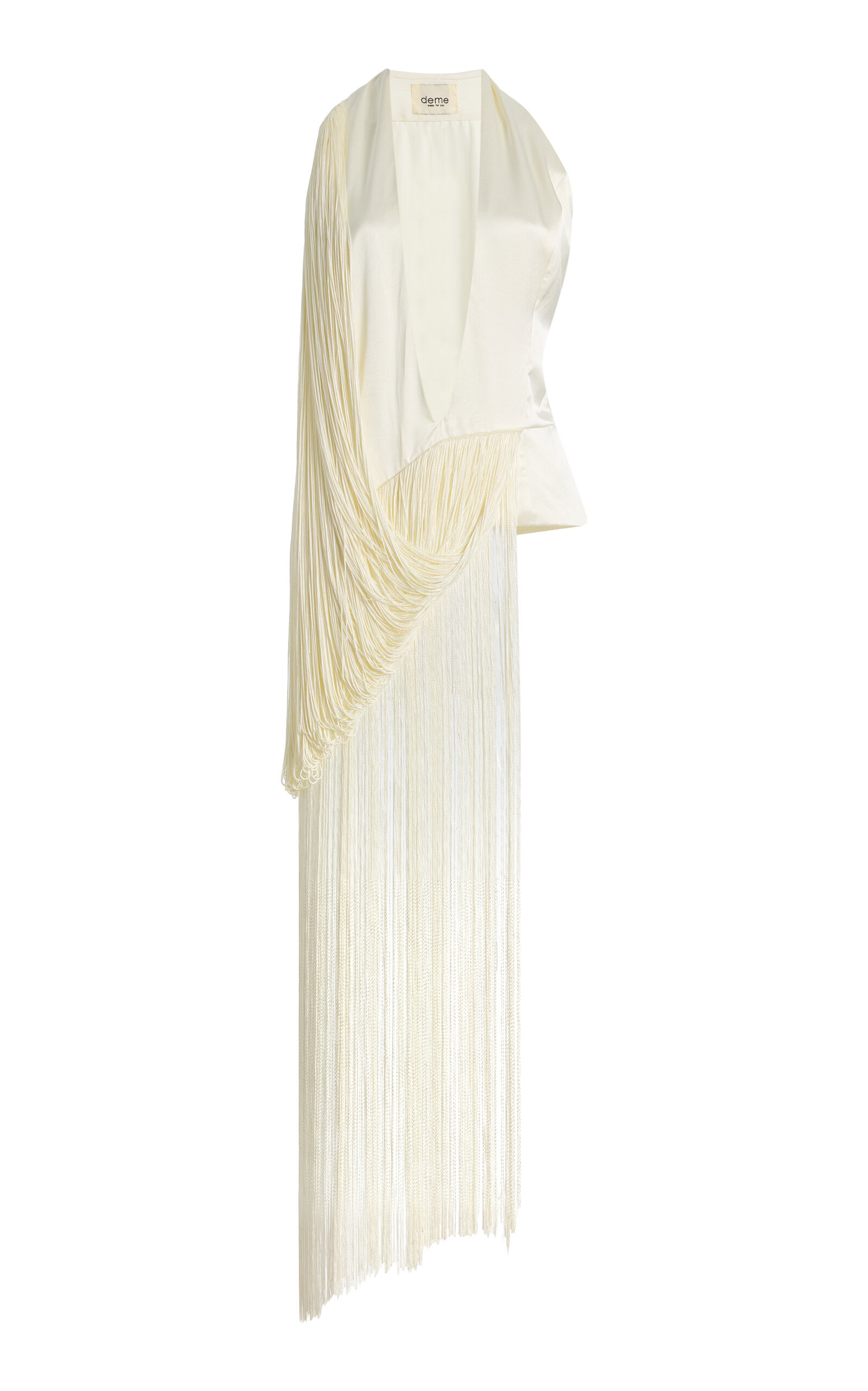 Exclusive Storkie Fringed Silk Midi Top | Moda Operandi (Global)