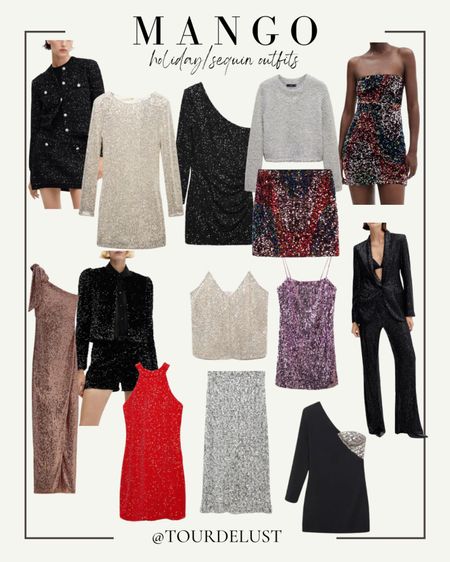 Holiday, sequin outfits from mango 

#LTKSeasonal #LTKHoliday #LTKstyletip