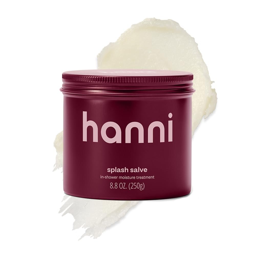 HANNI Splash Salve Body Mask, In-Shower Moisturizer with Coconut, Jojoba, Shea Butter & Glycerin,... | Amazon (US)