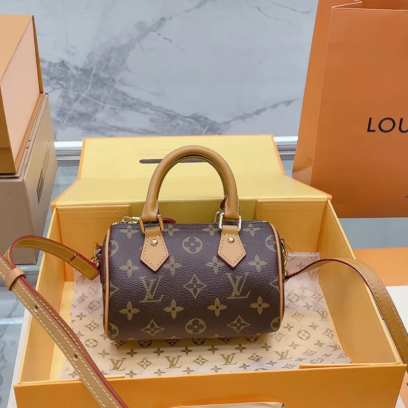 LV Floral Speedy Fashion Handbag Women's Shoulder Bag Boston Fashions Bags Dupe | DHGate