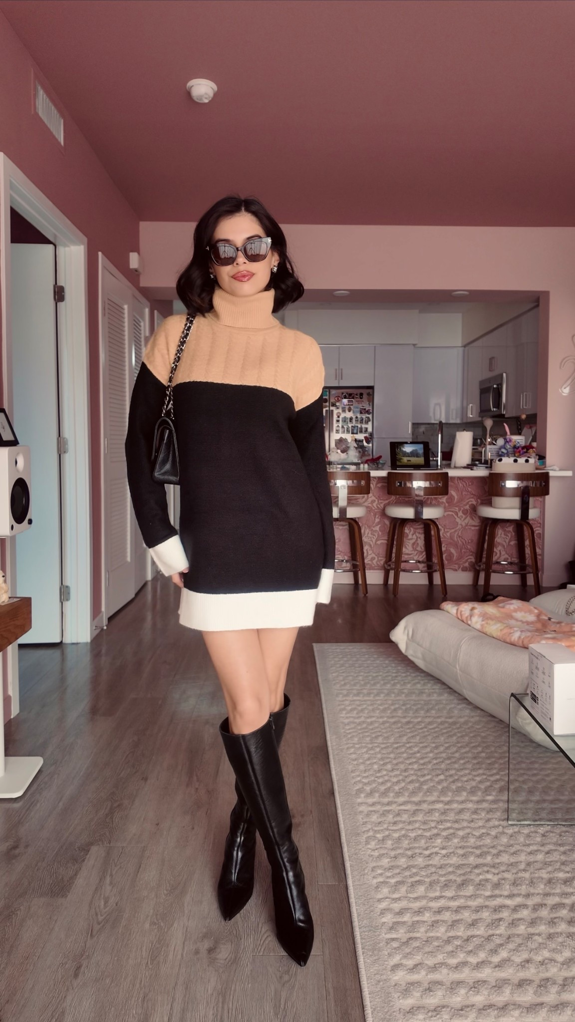 Elevated winter outfit 🖤

#LTKootd