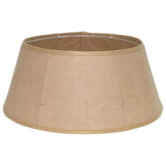 Holiday Living 27-in Brown Tree Collar Tree Skirt | Lowe's