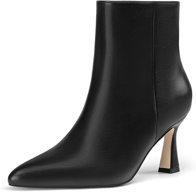 Women's Pointed Toe High Heel Ankle Boots | Amazon (US)