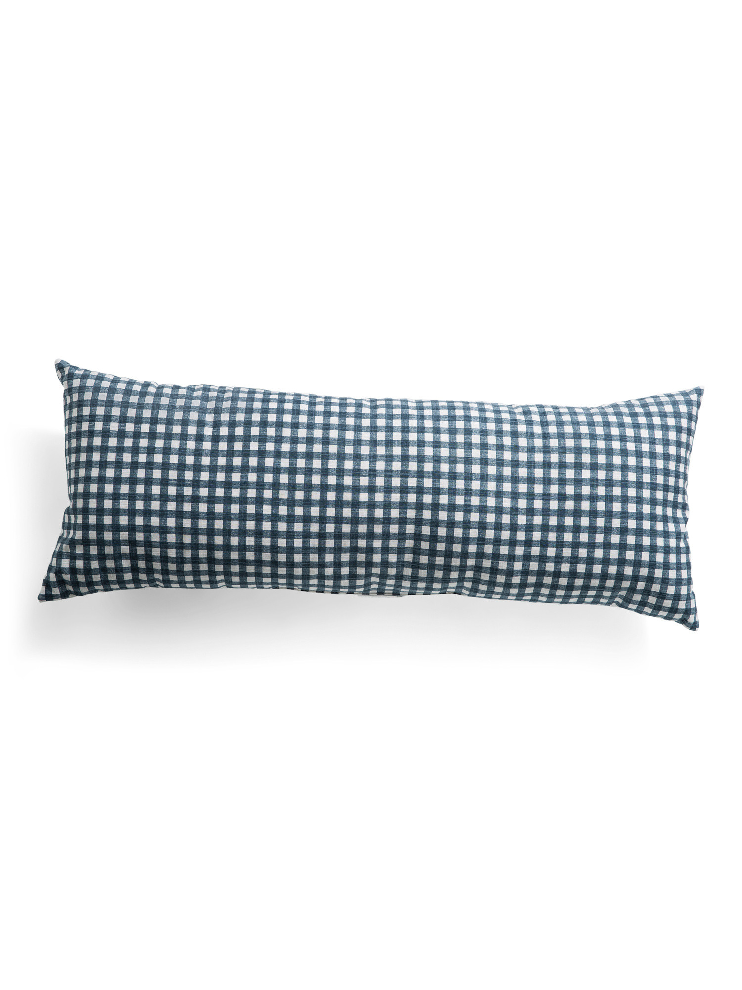 Made In Usa 14x36 Country Gingham Oversized Lumbar Pillow | TJ Maxx