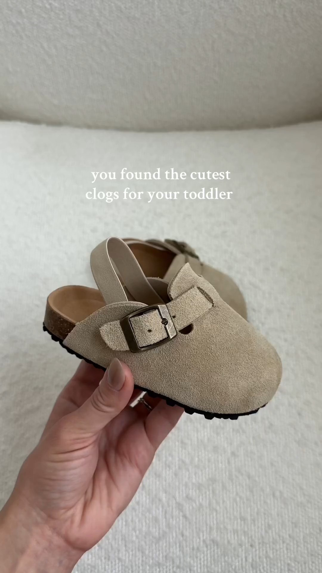 Toddler clogs in the color apricot 

fall fashion toddler fashion 

#LTKKids #LTKBaby #LTKFindsUnder50