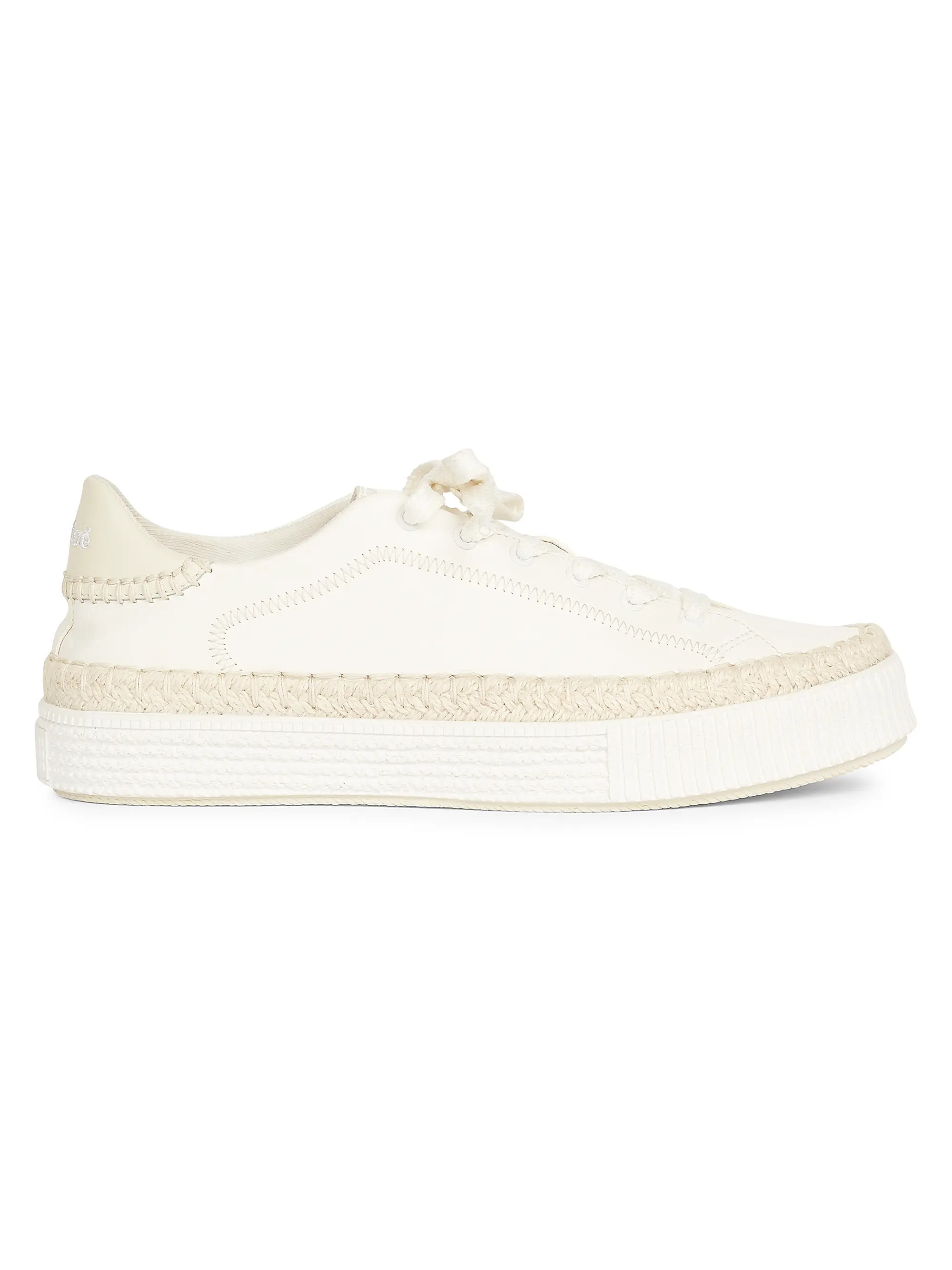 Telma Leather Low-Top Espadrille Sneakers | Saks Fifth Avenue