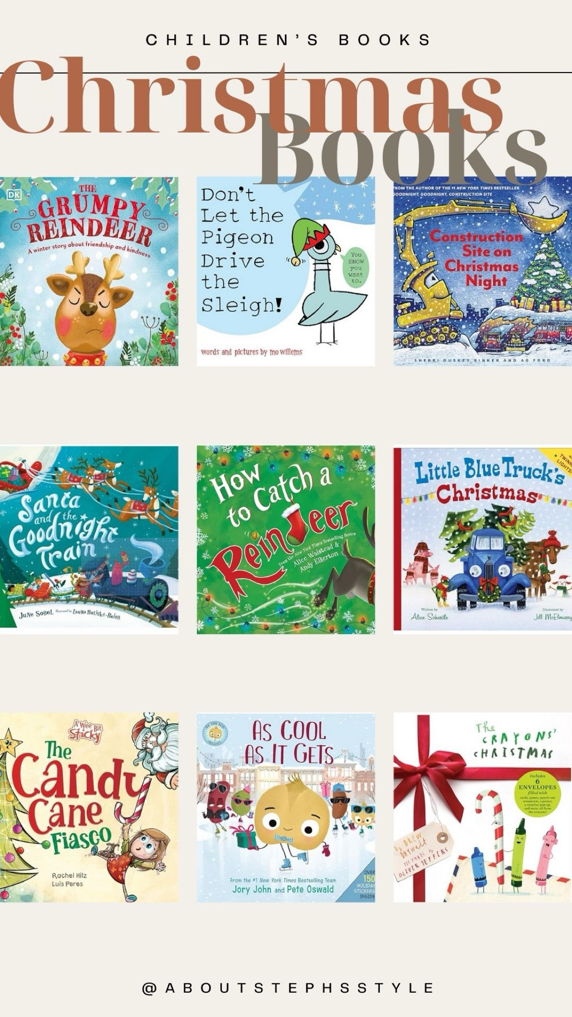 Kids Christmas books, toddler books

#LTKHoliday #LTKGiftGuide #LTKKids