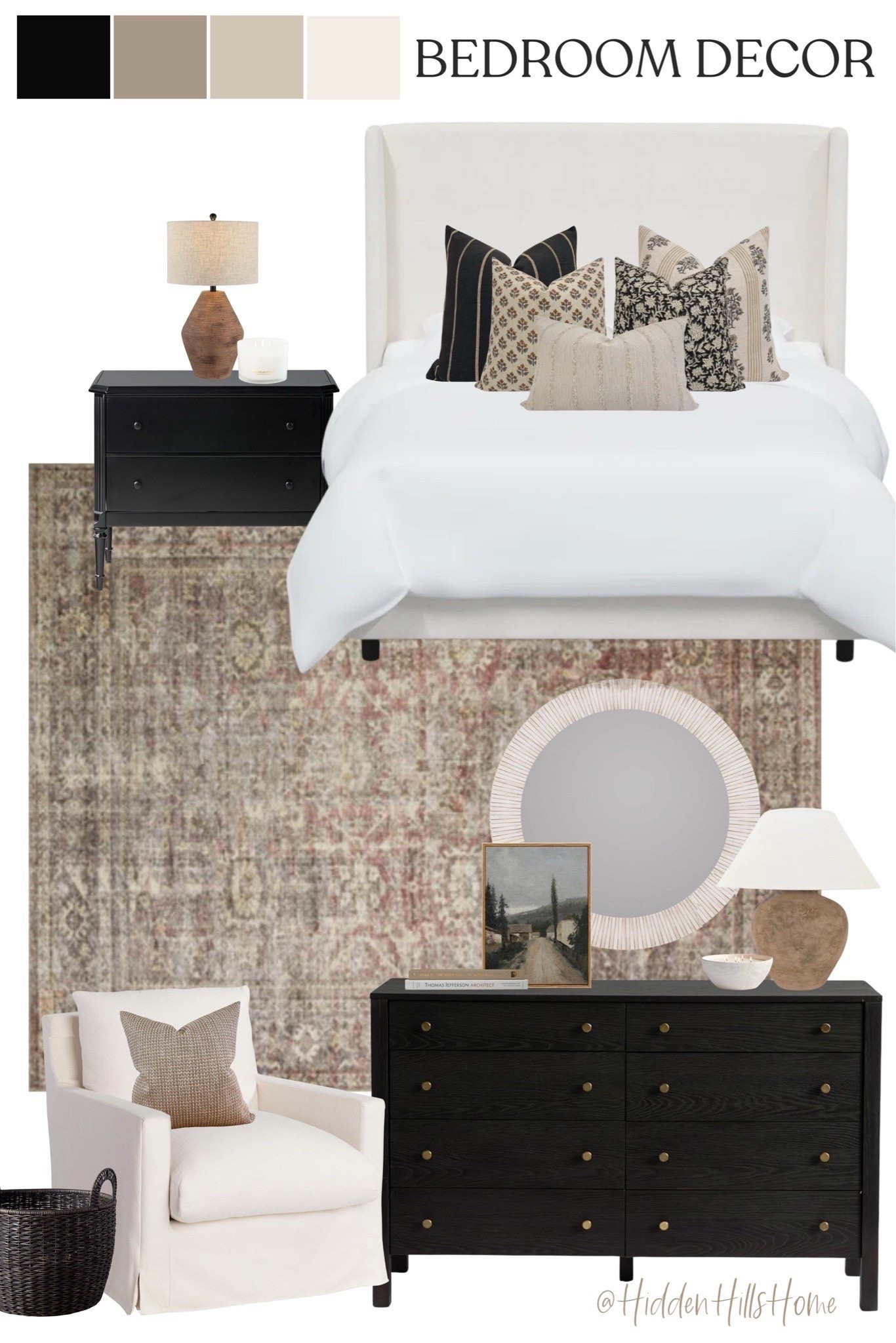 Modern classic master bedroom mood board, bedroom design ideas, bedroom decor ideas, bed, dresser, nightstand #bedroom





#LTKSeasonal #LTKSaleAlert #LTKHome