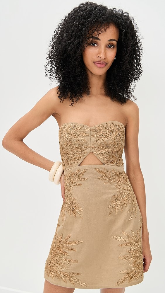 Meah Raffia Mini Dress | Shopbop