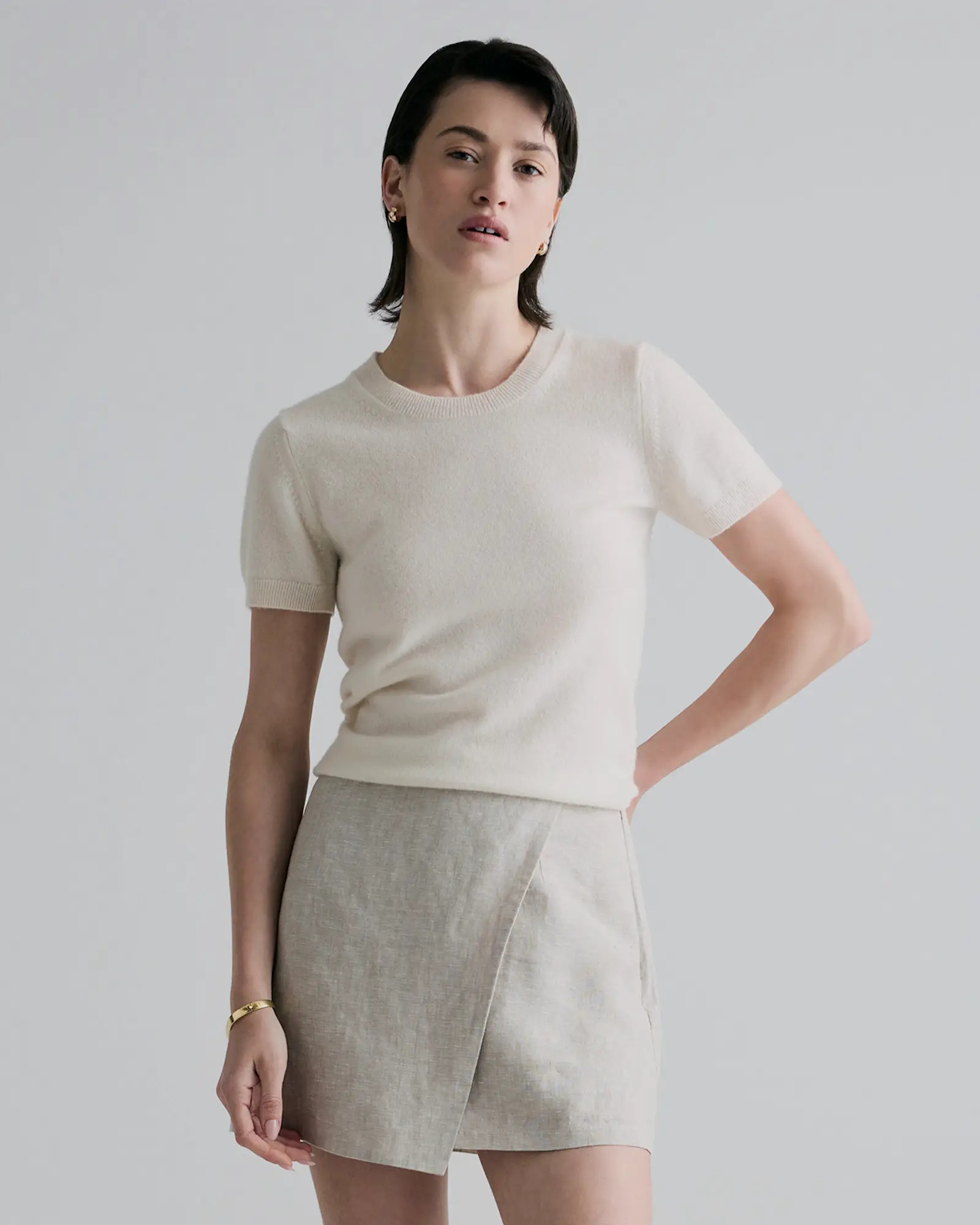 Mongolian Cashmere Tee | Quince