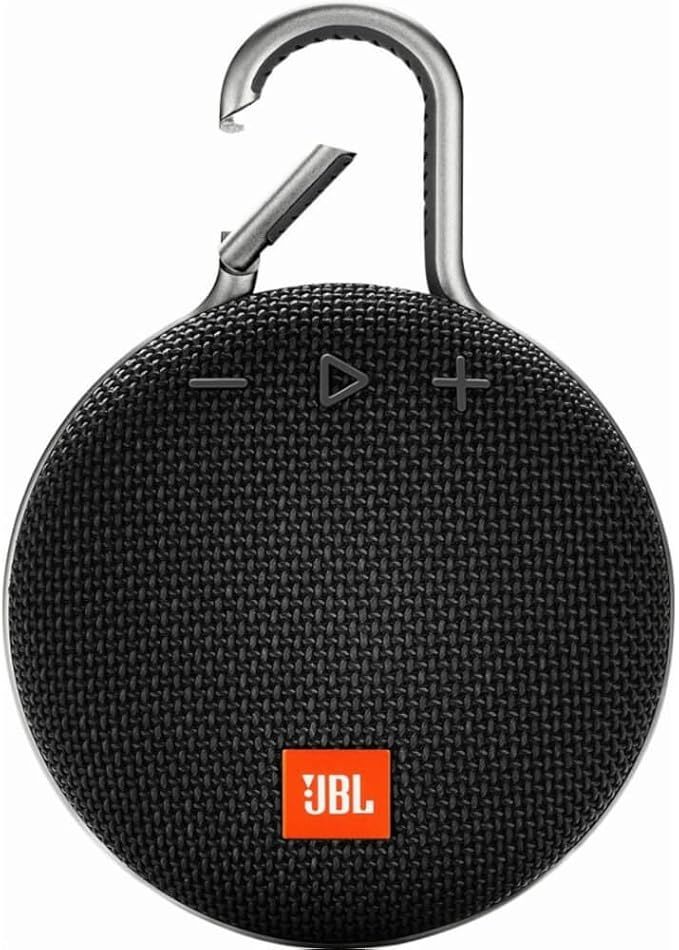 JBL Clip 3 Portable Waterproof Wireless Bluetooth Speaker - Black | Amazon (US)