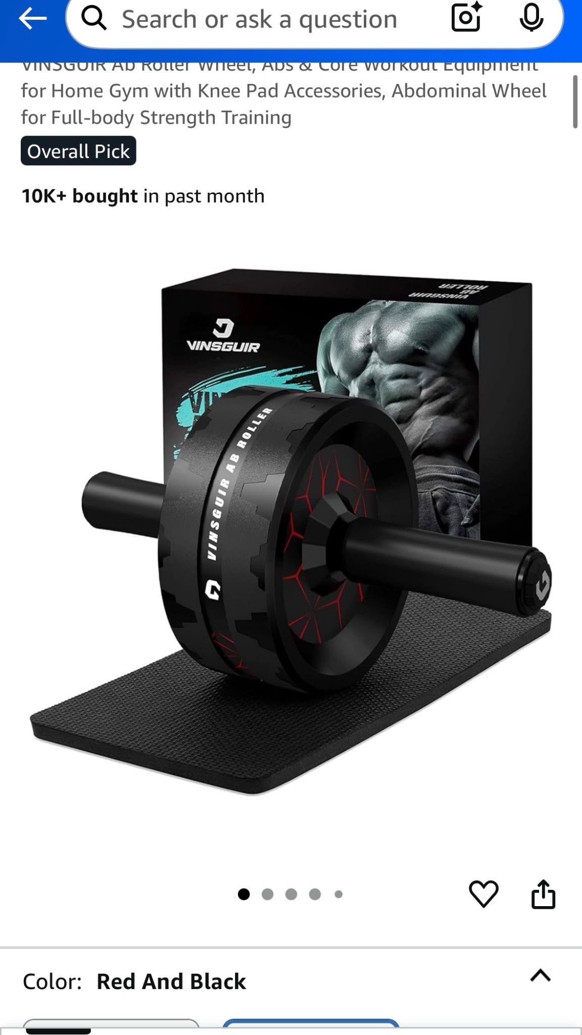If you ab wheel on a reformer you can buy this and do it at home no excuses 💪

#LTKActive #LTKSaleAlert #LTKFamily
