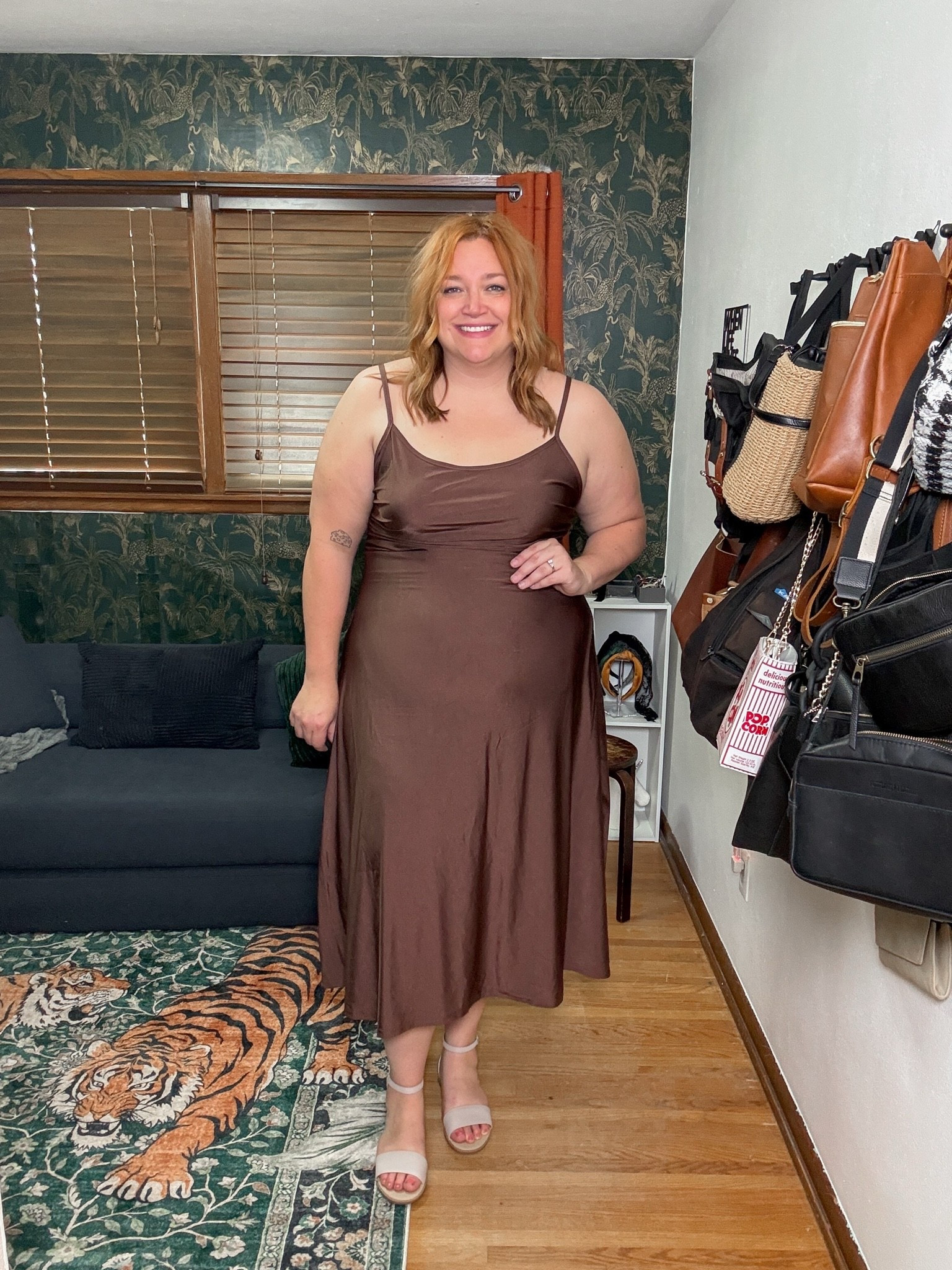 Spring plus size dress
Wearing 3X as a US 18

#LTKPlusSize #LTKMidsize