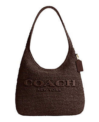 Brooklyn Large Straw Shoulder Bag 34 | Macy's