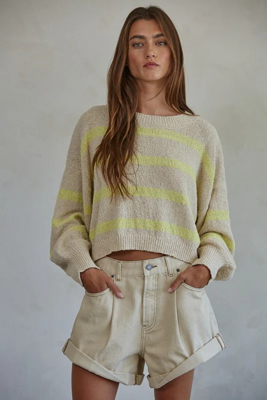 Rowan Striped Sweater | The Collection TX 