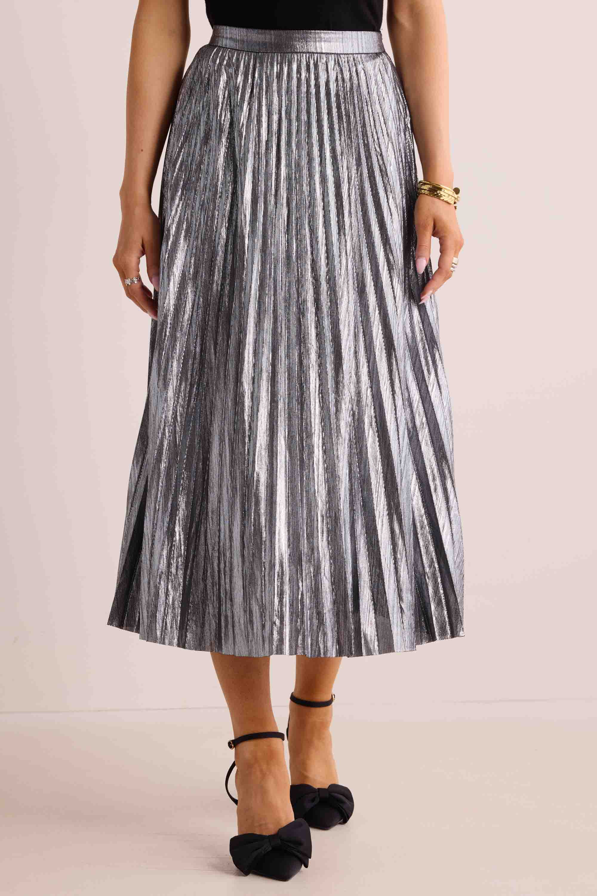 Hensley Skirt- Silver | Avara