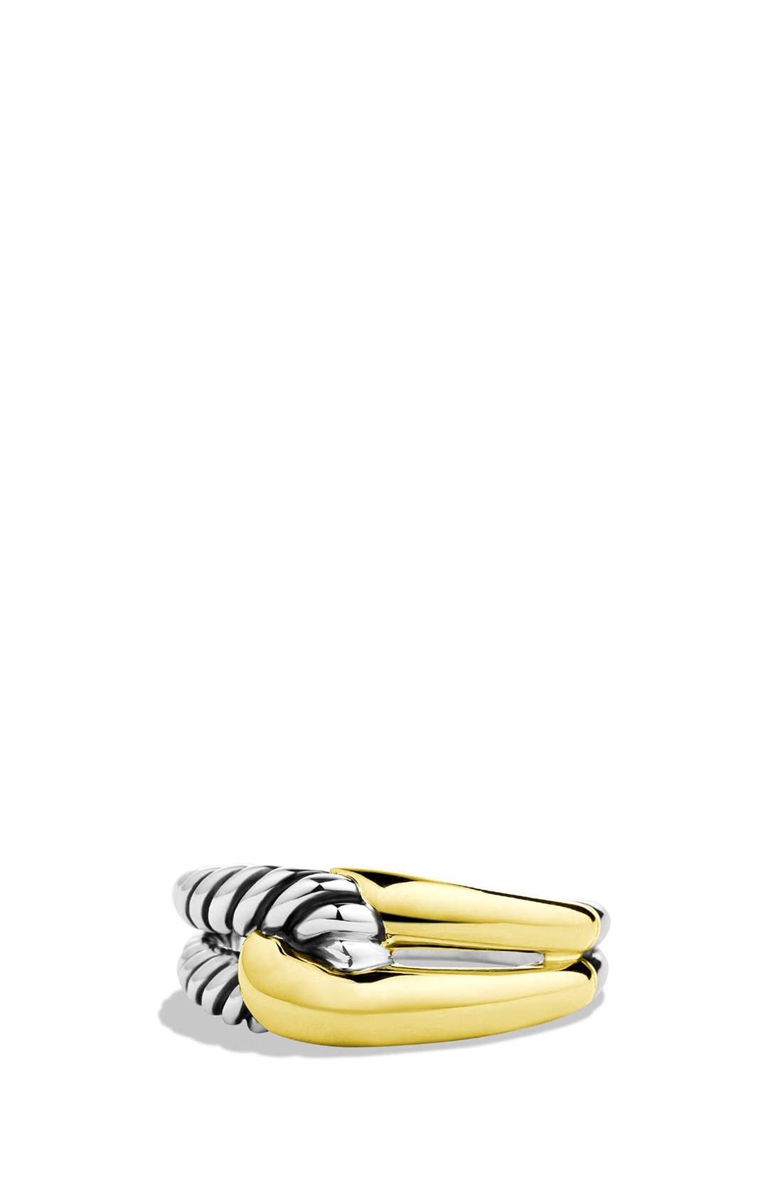 'Labyrinth' Single-Loop Ring with Gold | Nordstrom