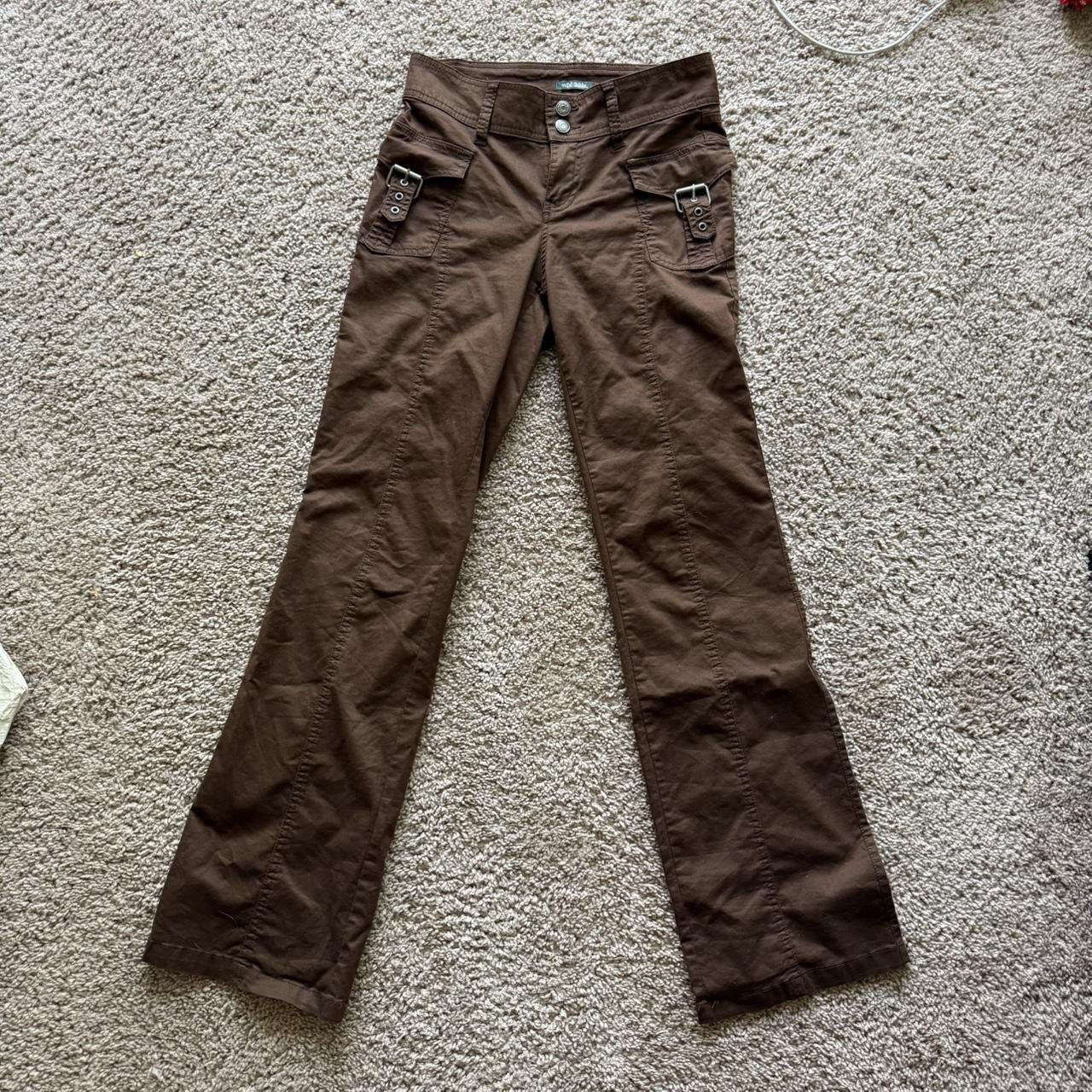 Wild Fable Women's Cargo Pants - Brown - XS | Depop US
