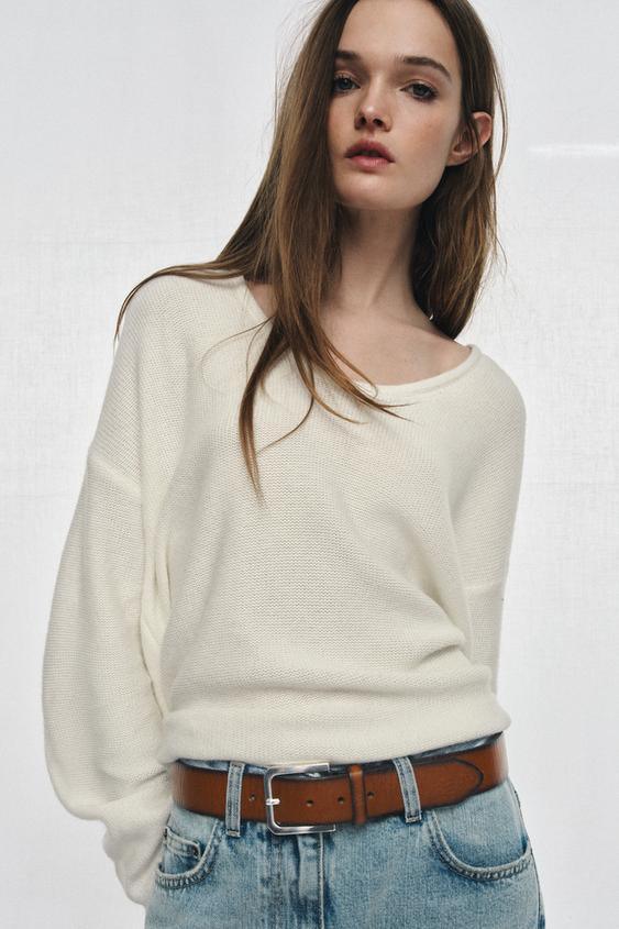 100% WASHED EFFECT LEATHER BELT | Zara UK