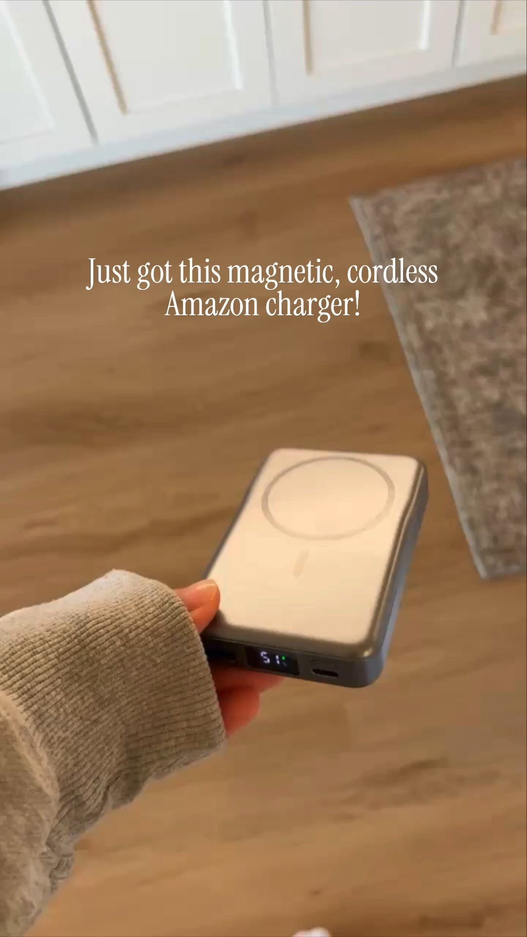 Obsessed with this new portable charger from Amazon!

amazon finds, portable charger, amazon essentials