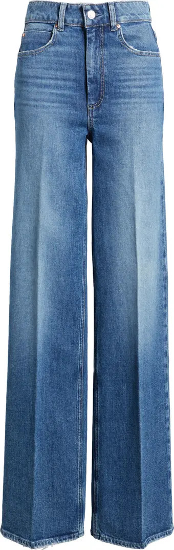 PAIGE Sasha High Waist Wide Leg Jeans | Nordstrom | Nordstrom