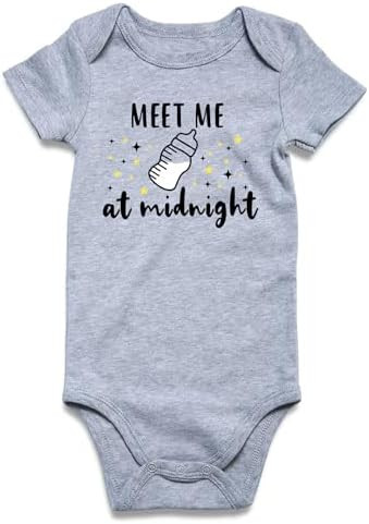 Funnycokid Baby Boys Girls Bodysuit Funny Newborn Romper Short Sleeve Infant Neutral Outfits Jump... | Amazon (US)