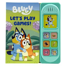 Bluey: Let's Play Games! Sound Book - by Pi Kids (Board Book) | Target