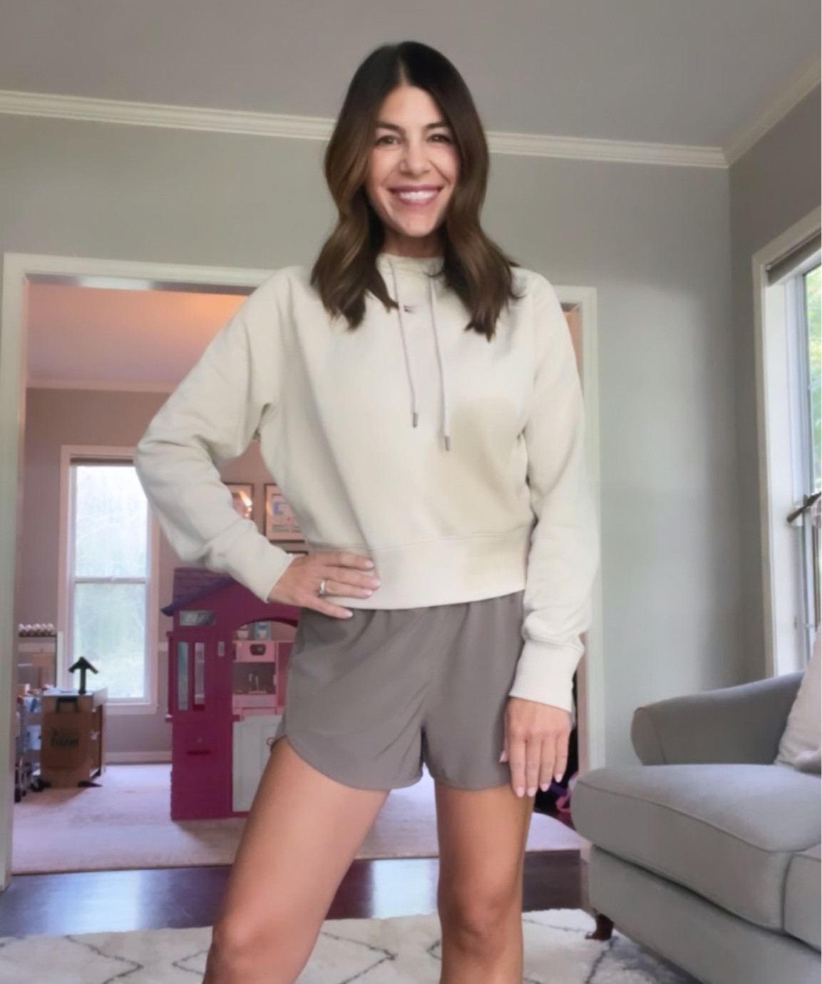 Stone Hoodie + Mole Shorts for Winters from 🎯

#LTKFind #LTKFitness #LTKsalealert