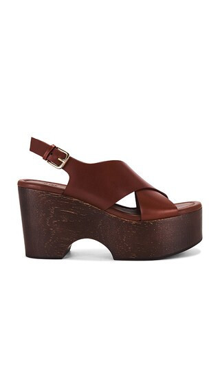 PAIGE Reid Clog in Brown. - size 10 | Revolve Clothing (Global)