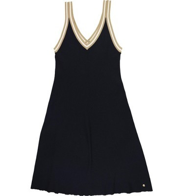 Tommy Hilfiger Womens Ribbed Tank Maxi Dress, black, X-Large | Target