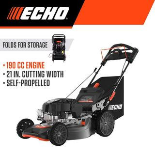 21 in. 190 cc Briggs and Stratton Gas 3-in-1 Dual Blade RWD Self-Propelled Lawn Mower with Mow N'... | The Home Depot