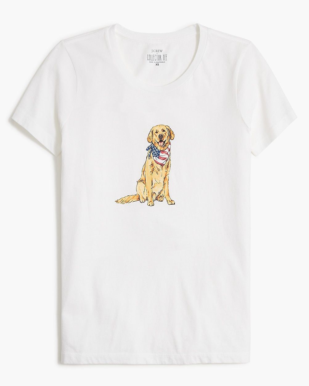 Patriotic dog graphic collector's tee | J.Crew Factory