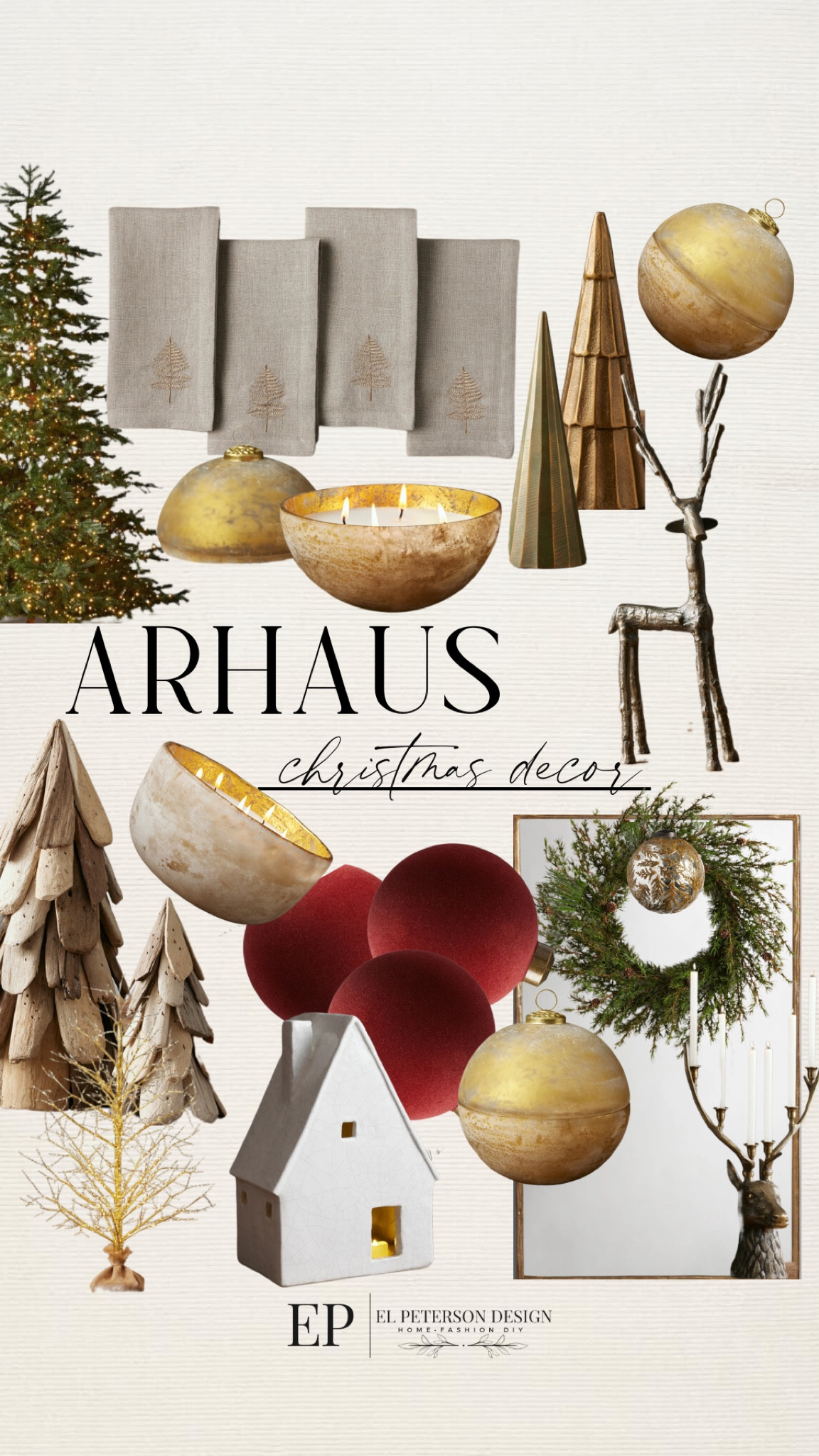 Arhaus Christmas
Reindeer
Candles
Table top tree
Christmas tree
Ornaments 
Wreaths
Mirror
Kitchen towels 
Candle holder



#LTKHome