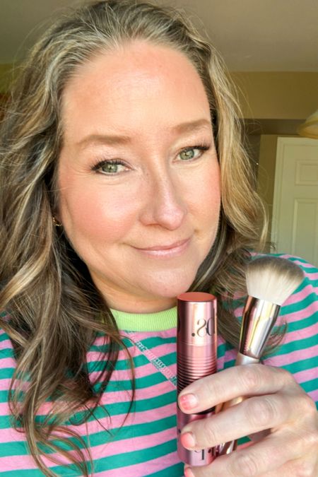 Loving the new GlowTour Duo shimmering blush and contour stick! So easy to take traveling or do makeup on the go! I’m in shade Starlit. 

#LTKbeauty