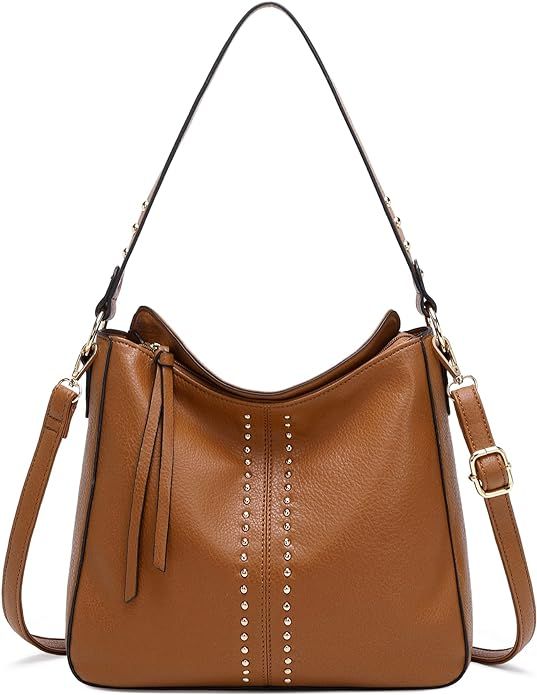 Montana West Hobo Bag for Women Handbags Crossbody Leather Purse Ladies Chic Shoulder Bag | Amazon (US)