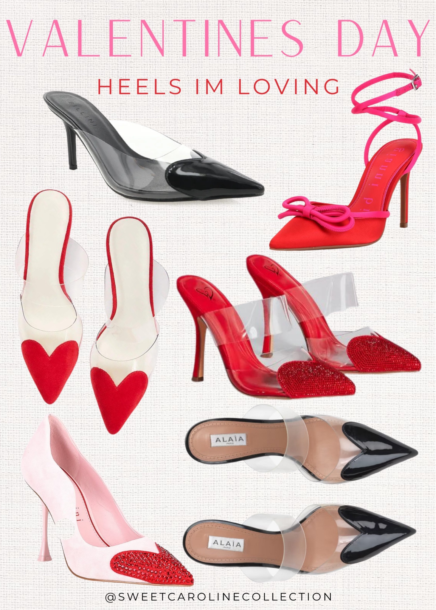 Valentines Day heels ❤️

Heels, shoes, pumps, billini, ALAÏA, Bloomingdale’s, Neiman Marcus, bergdorf Goodman, Jimmy choo, good American, pink heels, revolve, Jeffrey Campbell, Marc Jacobs, purse, Dillards, swarvoski, tennis bracelet, coach, belt, heels, pumps, fenty, eyeshadow, YSL beauty, charlotte tilbury, Gianni Bini, Windsor, Nordstrom, Bloomingdale’s, Anthropologie, bag, purse, candlesticks, shoes, mug, cup, glassware, bow, earrings, perfume, sweater, pajamas, pj set, cardigan, Valentine’s Day, workwear, Revolve, dress, holiday dress, black dress, red dress, special occasion, party dress, for love and lemons, majorelle, likely, Bronx and Banco, designer, party outfit, Norma Kamali, NBD, selkie, Alice + Olivia, MISCREANTS, saylor, lovers and friends, nookie, Misha, Sabina musayev, green dress, holiday outfit, sequin dress, velvet dress, white dress, Katie may, pink dress, red dress, mini dress, show me your mumu, heartloom, saylor, NBD, line & dot, Steve Madden, Bardot, Ronny Kobo, Likely, h:ours, Alice McCall, Majorelle, Bronx and Banco, Sau Lee, Elliatt, Amanda uprichard, camila coelho, Saloni, Lovers and Friends, superdown, PatBO, Bronx and Banco, Sabina Musayev, L’idee, Retrofete, Song of Style, Michael Costello, Ser.o.ya, fashion, style, Christmas dress, trending, gift guide, new years dress, wedding guest dress, party dress, event dress, cocktail dress, new arrivals, sweet Caroline collection

#LTKfindsunder100 #LTKshoecrush #LTKstyletip