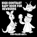 High Contrast Baby Book For Newborns: Fun-filled ABC's Alphabet Book | Amazon (US)