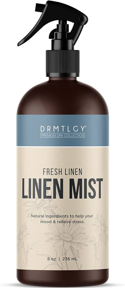 DRMTLGY Natural Fresh Linen Mist and Room Spray - Pure Essential Oils for a Pillow Spray, Linen M... | Amazon (US)