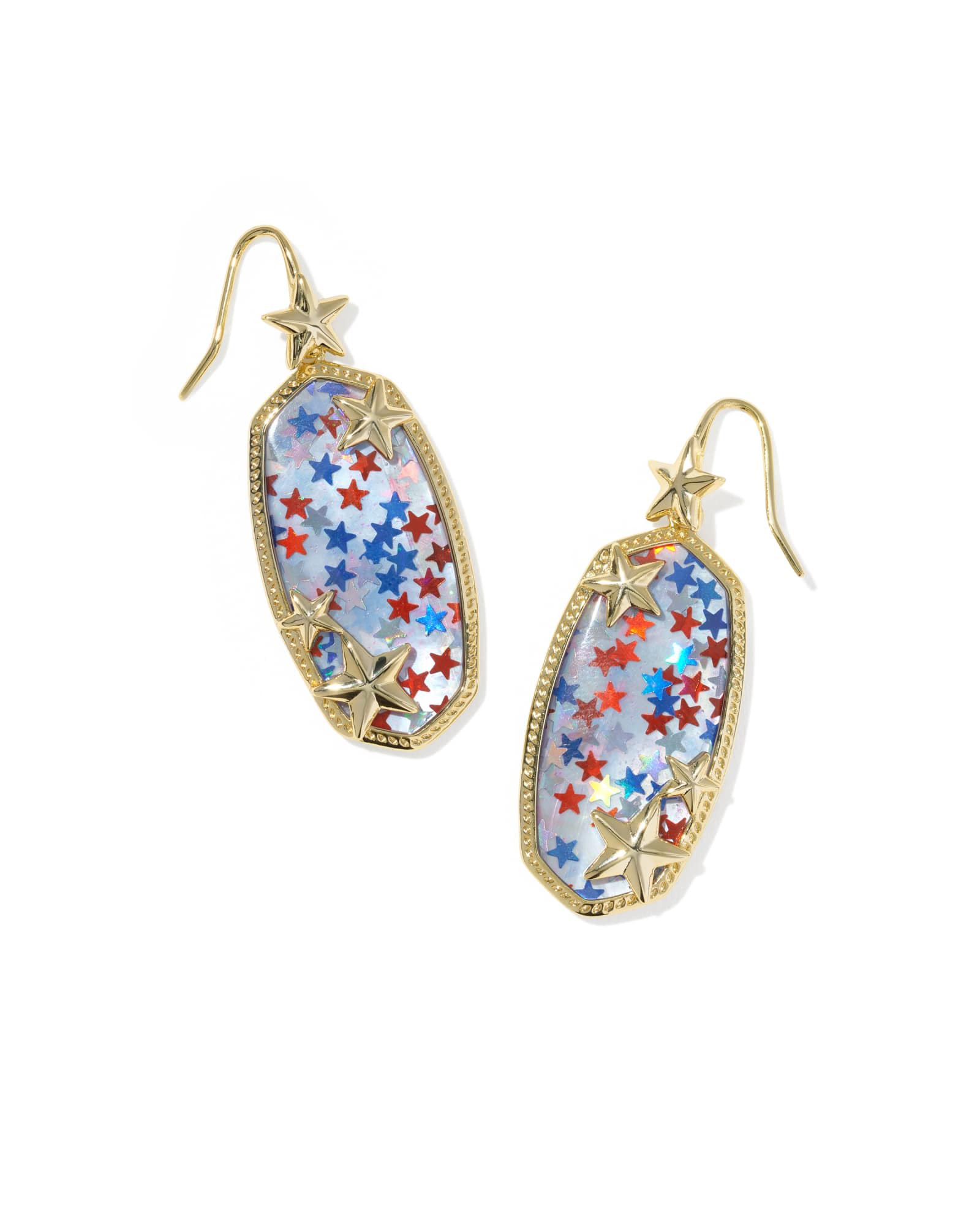 Kendra Scott Elle Multi Star Gold Drop Earrings | Illusion/Metal | Kendra Scott