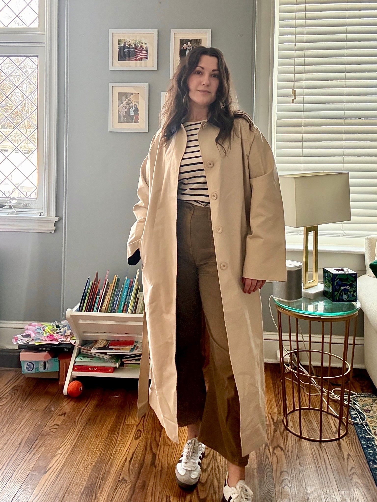 Spring outfit, spring transition , trench coat 

#LTKMidsize #LTKStyleTip