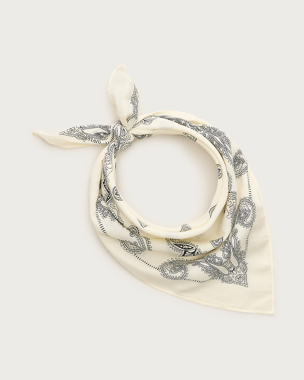 Printed lightweight cotton scarf | J. Crew US