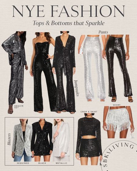 NYE \ New Year’s Eve fashion🪩✨ Tops and bottoms that sparkle✨

Holiday party 

#LTKparties #LTKfindsunder100 #LTKHoliday