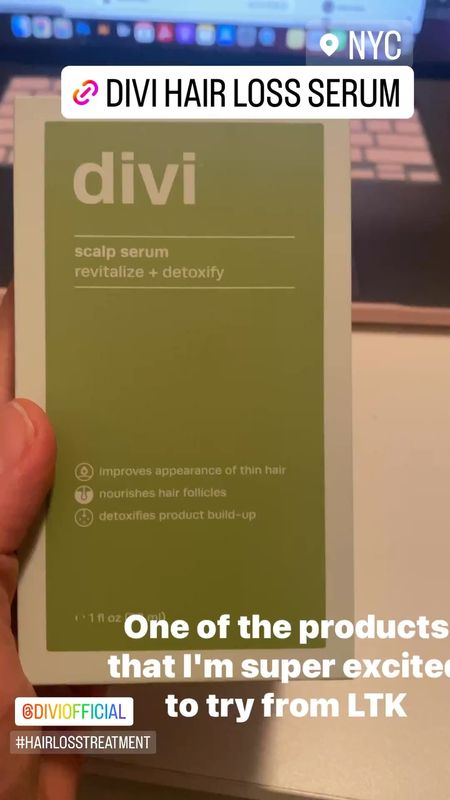 So excited to try this divi scalp serum. I’ve had major hair loss over the years and so grateful to have been gifted this at Ltkcon this year! #blessed #hairloss

#LTKVideo #LTKover40 #LTKCon