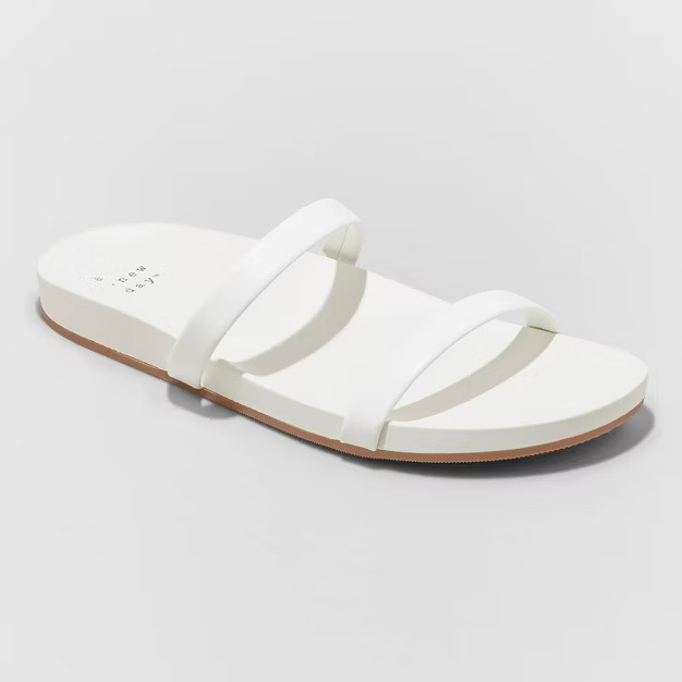 Women's Nadine Skinny Strap Sandals - A New Day™ | Target